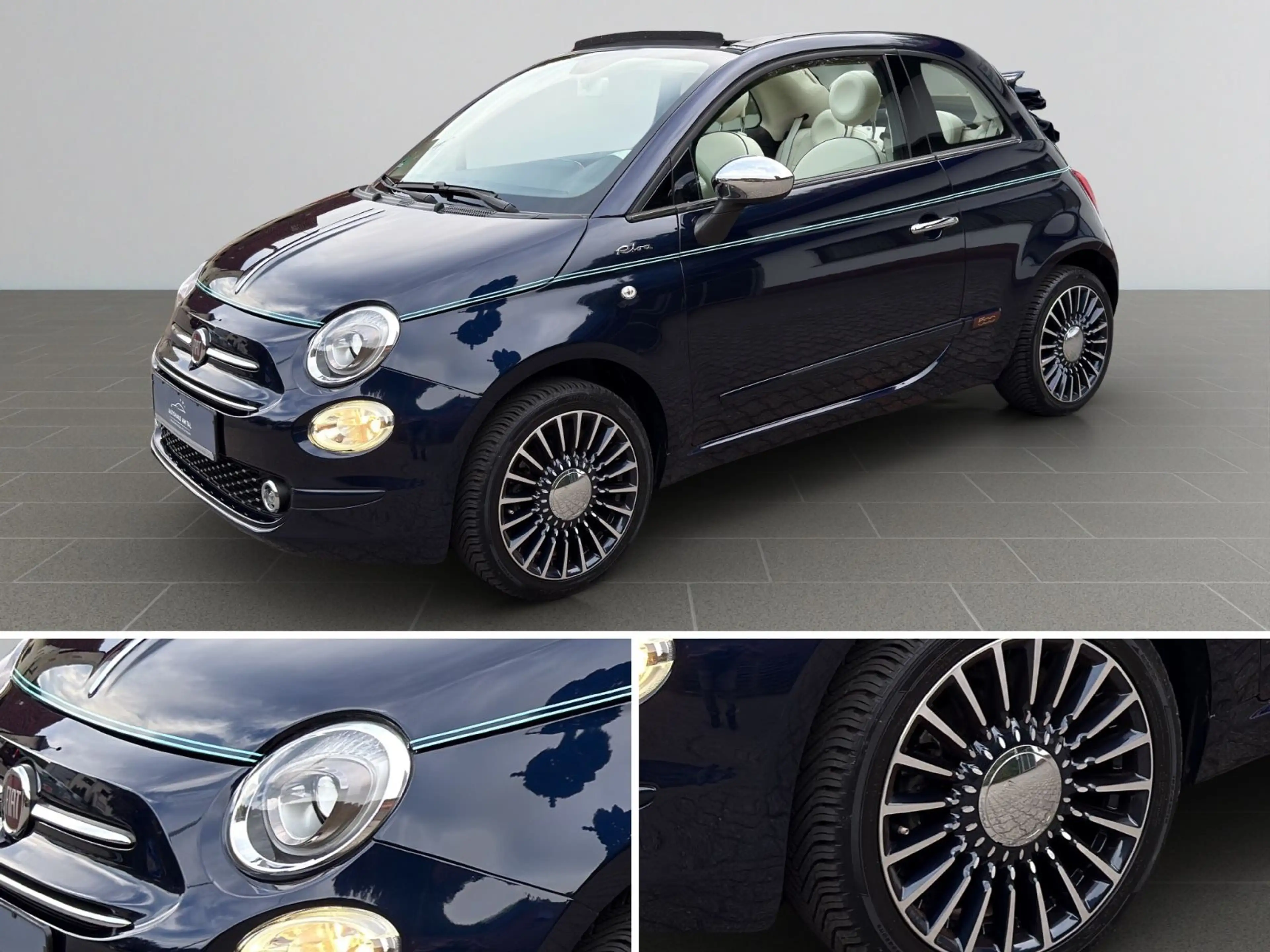 Fiat 500C Riva Cabrio Orig. 19Tkm~Rarität! — photo 10