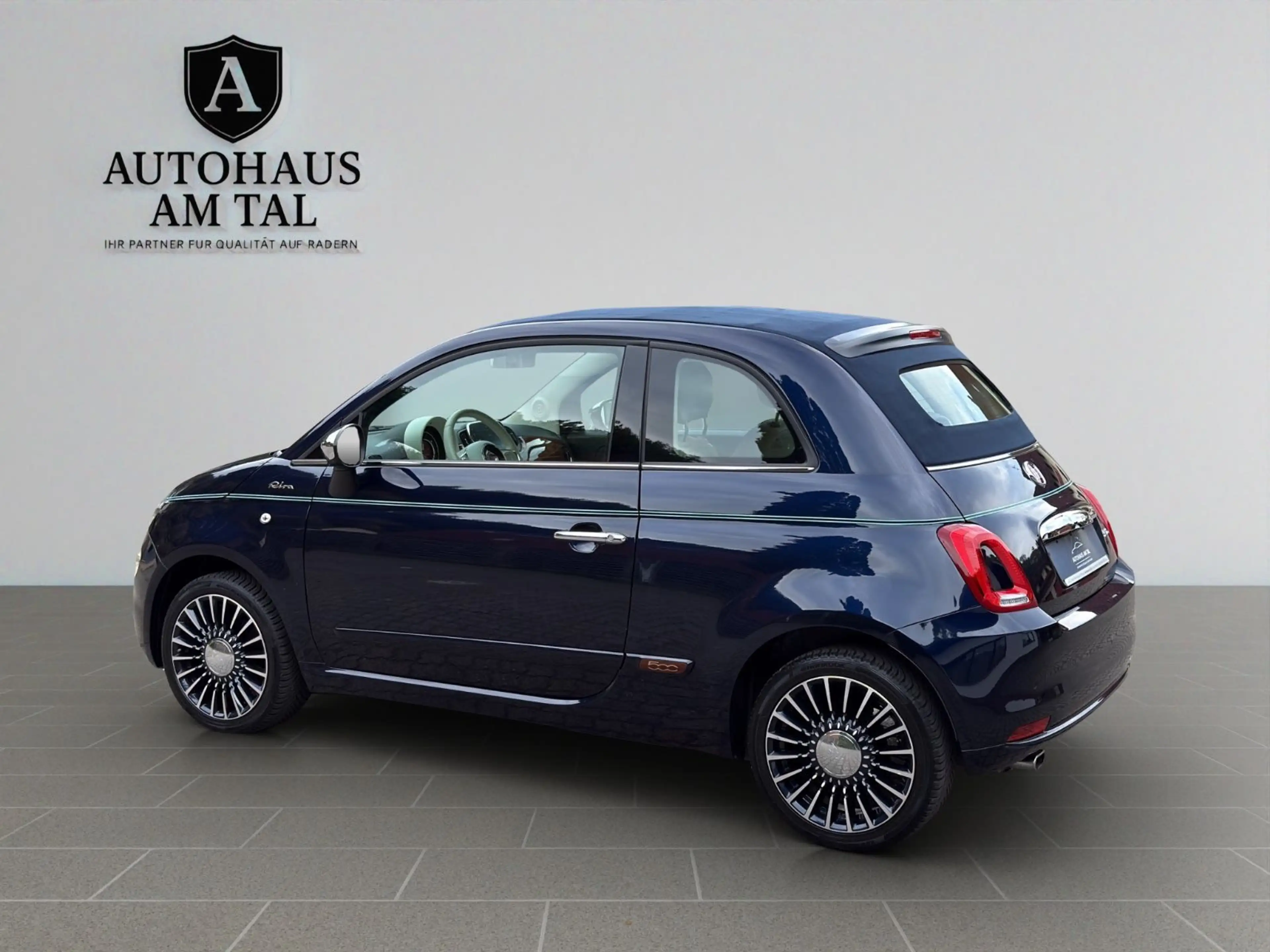 Fiat 500C Riva Cabrio Orig. 19Tkm~Rarität! — photo 5