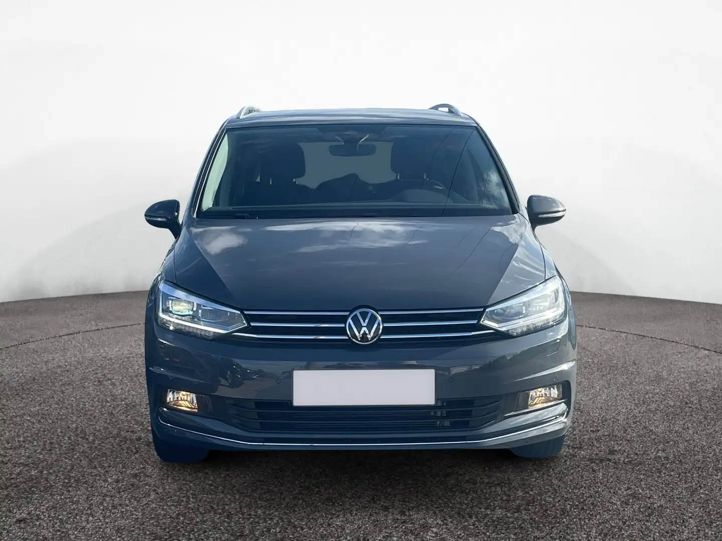 Volkswagen Touran Highline TDI DSG|7-S|AHK|eHECK|NAVI|ACC Grau - 2