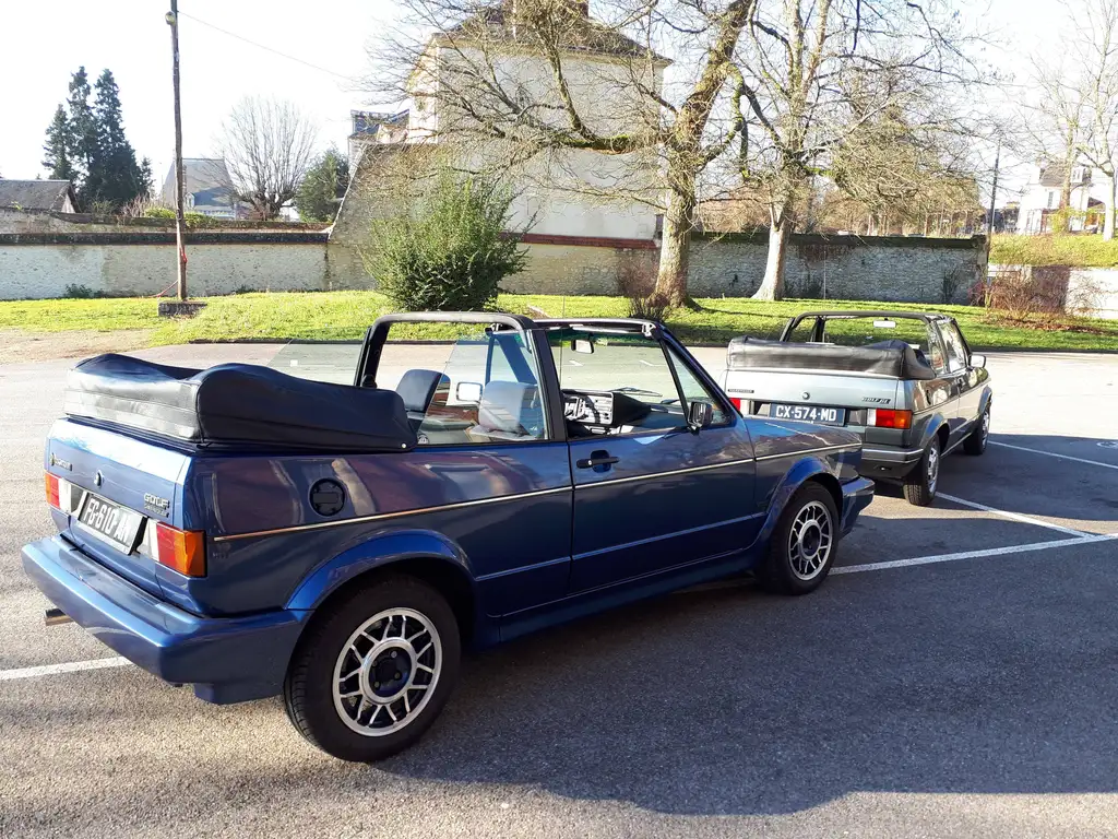 Volkswagen Golf Cabriolet 1991 из Европы — купить под ключ