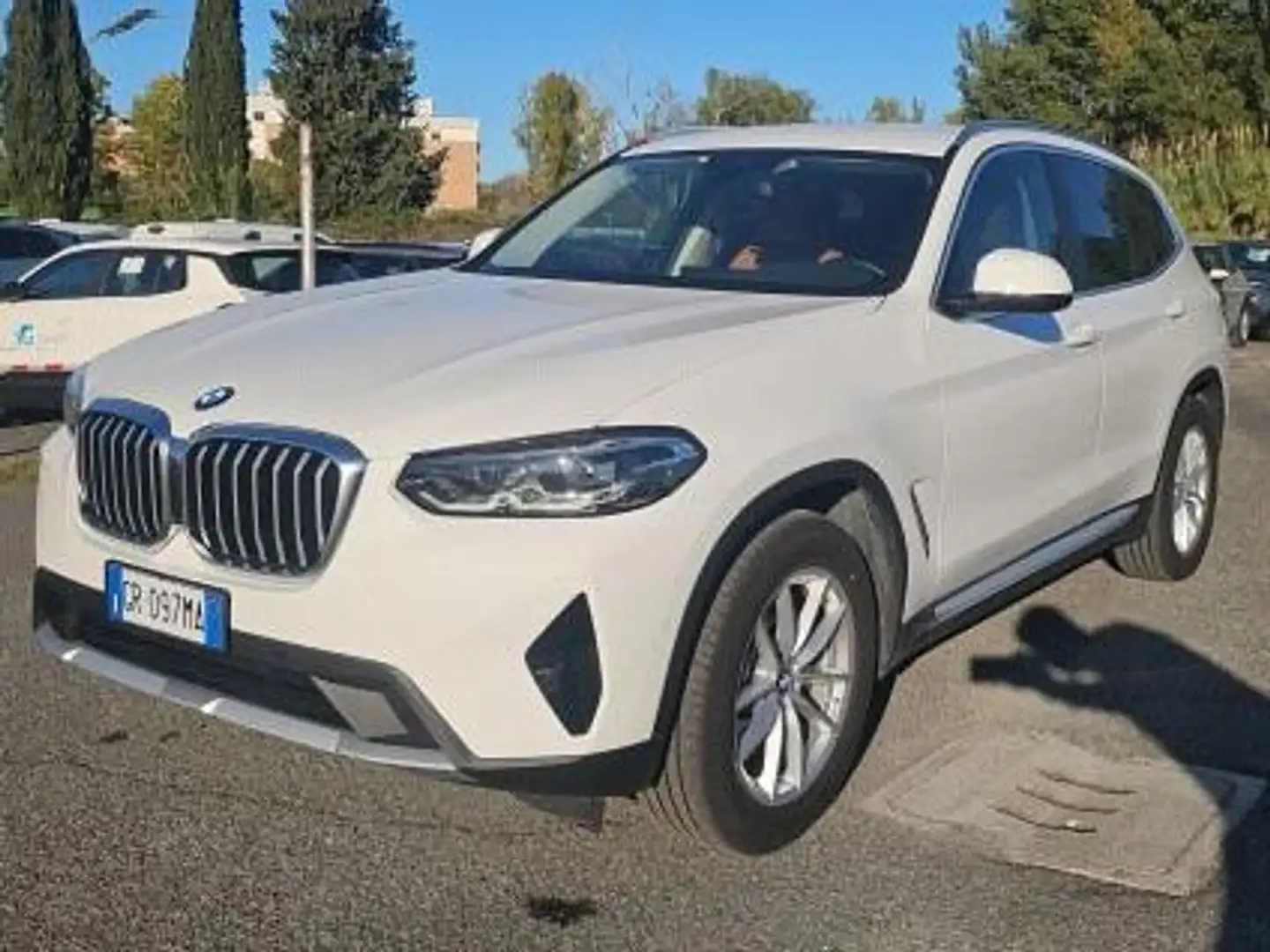 BMW X3 sdrive18d mhev 48V auto Bianco - 1