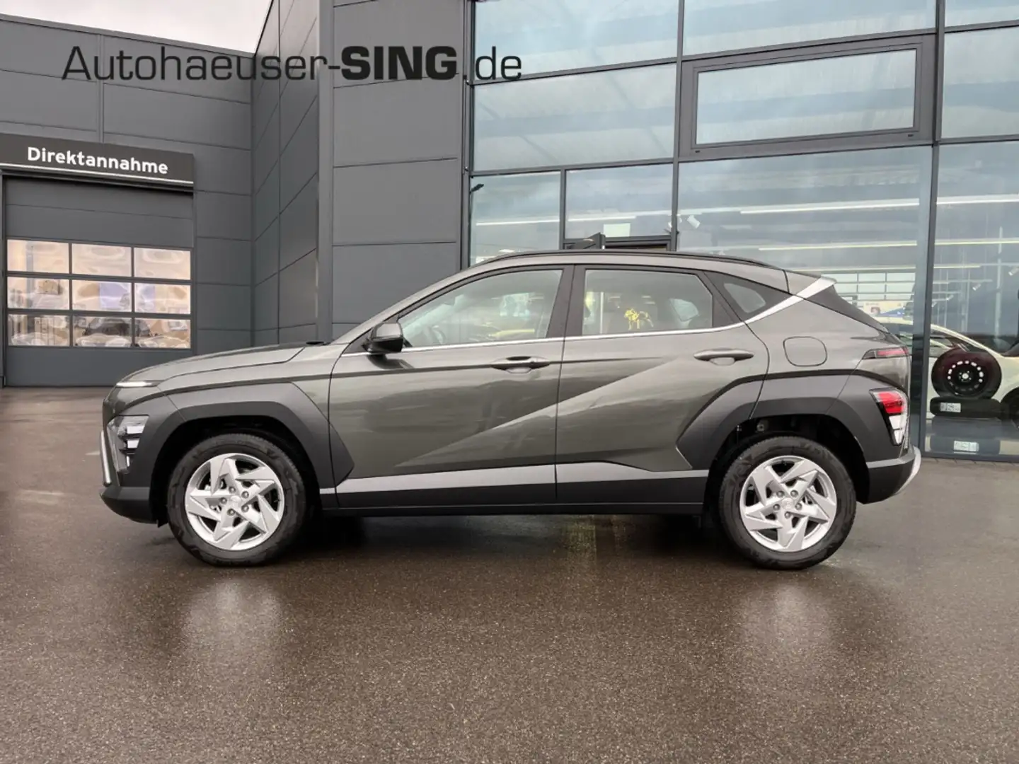 Hyundai KONA Keyless Fernlichtassi. LED LHZ SHZ Kam PDC Grau - 2