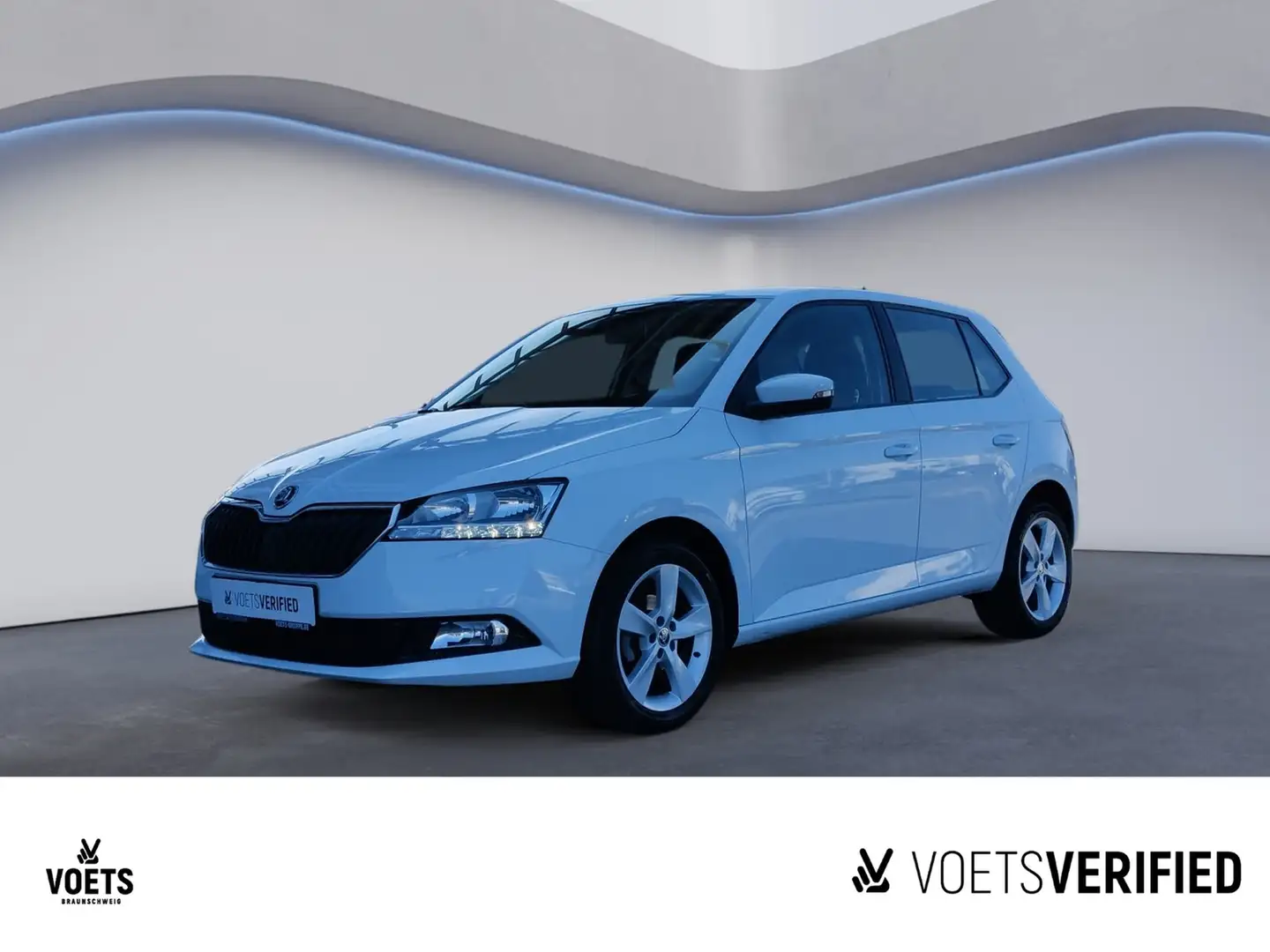 Skoda Fabia 1.0 TSI OPF SHZ+KLIMA+LED Wit - 1