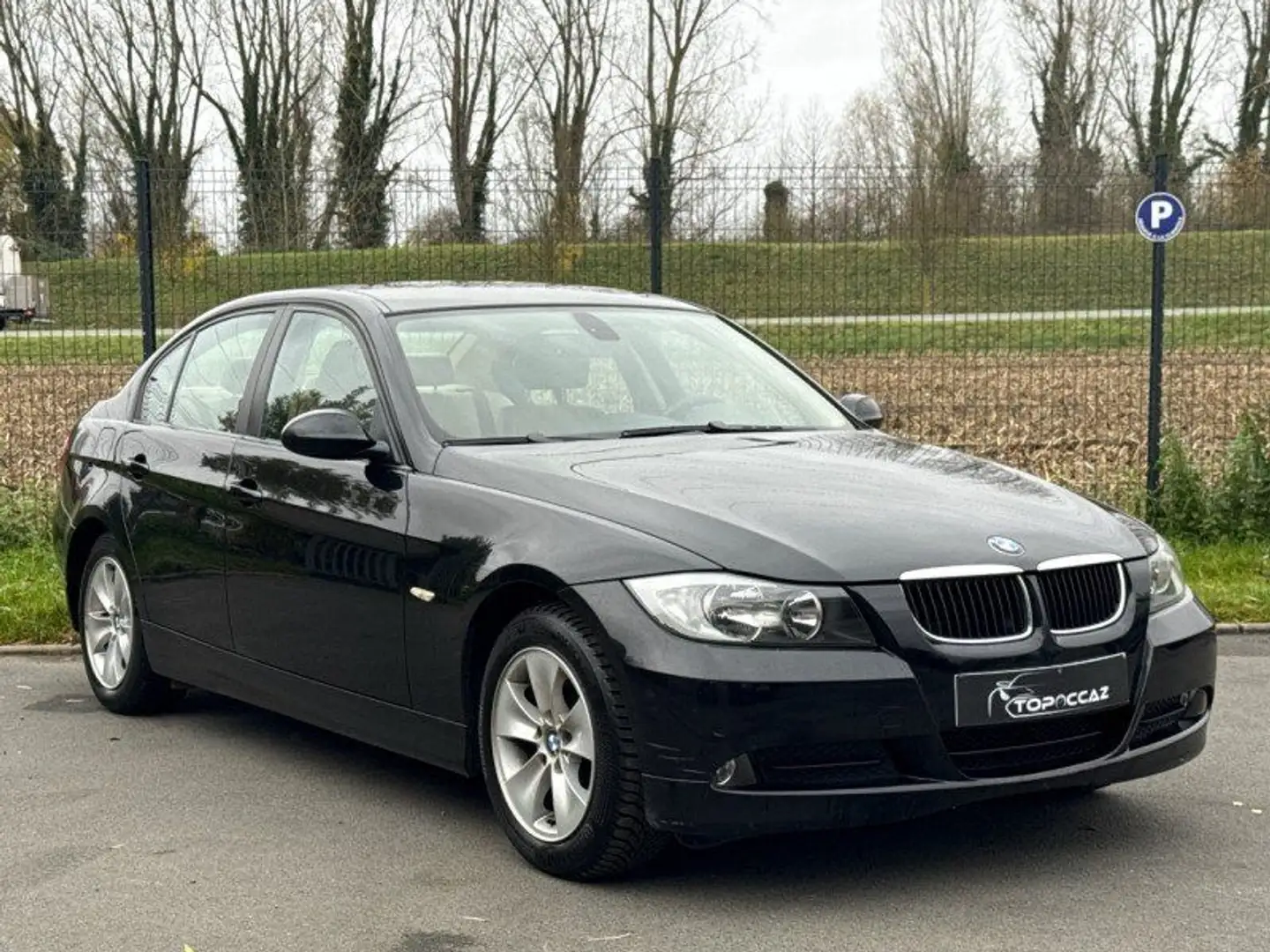 BMW 320 (E90) 320DA 177CH EDITION * 03/2008 * CUIR * JANTES * GARANTIE Noir - 2