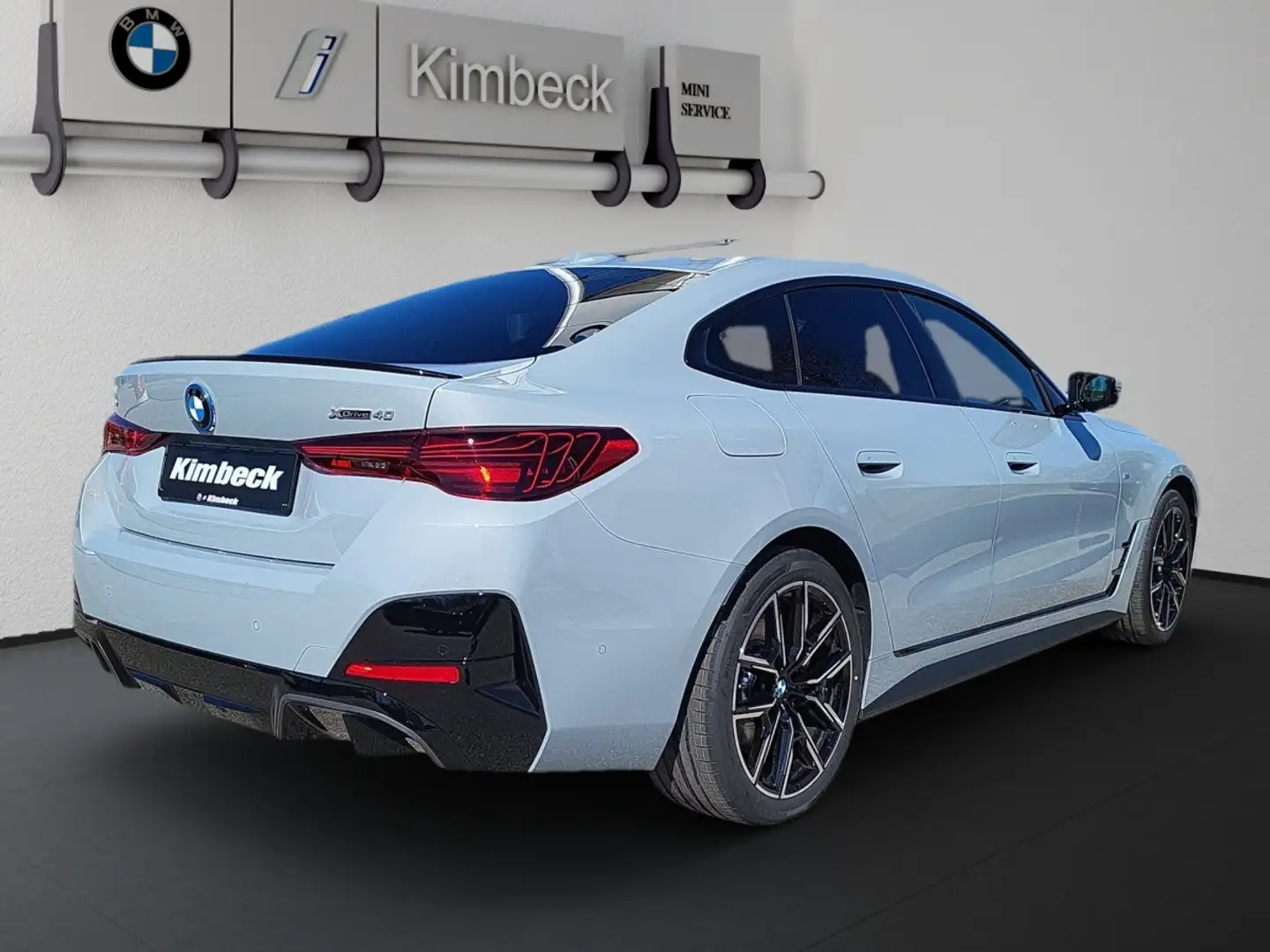 BMW i4 xDrive40 Gran Coupé M SPORT ACC HeadU AHK 360 Grau - 2