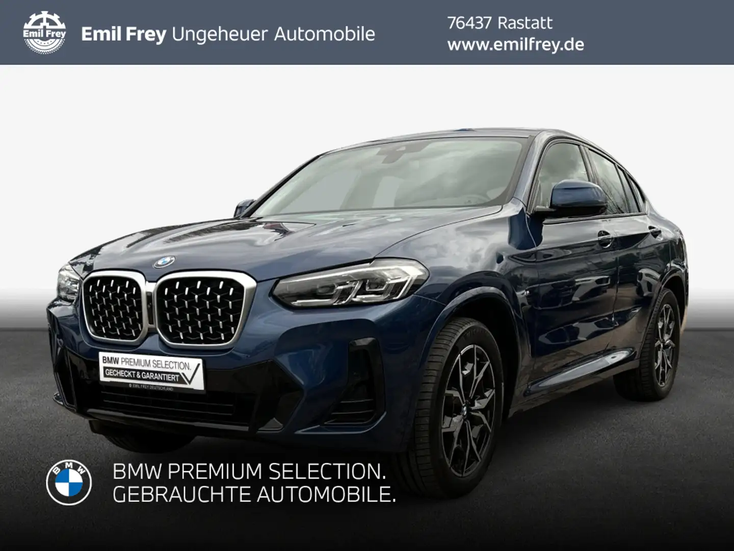 BMW X4 X4 xDrive20i Aut., M Sportpaket, Panoramadach Blau - 1