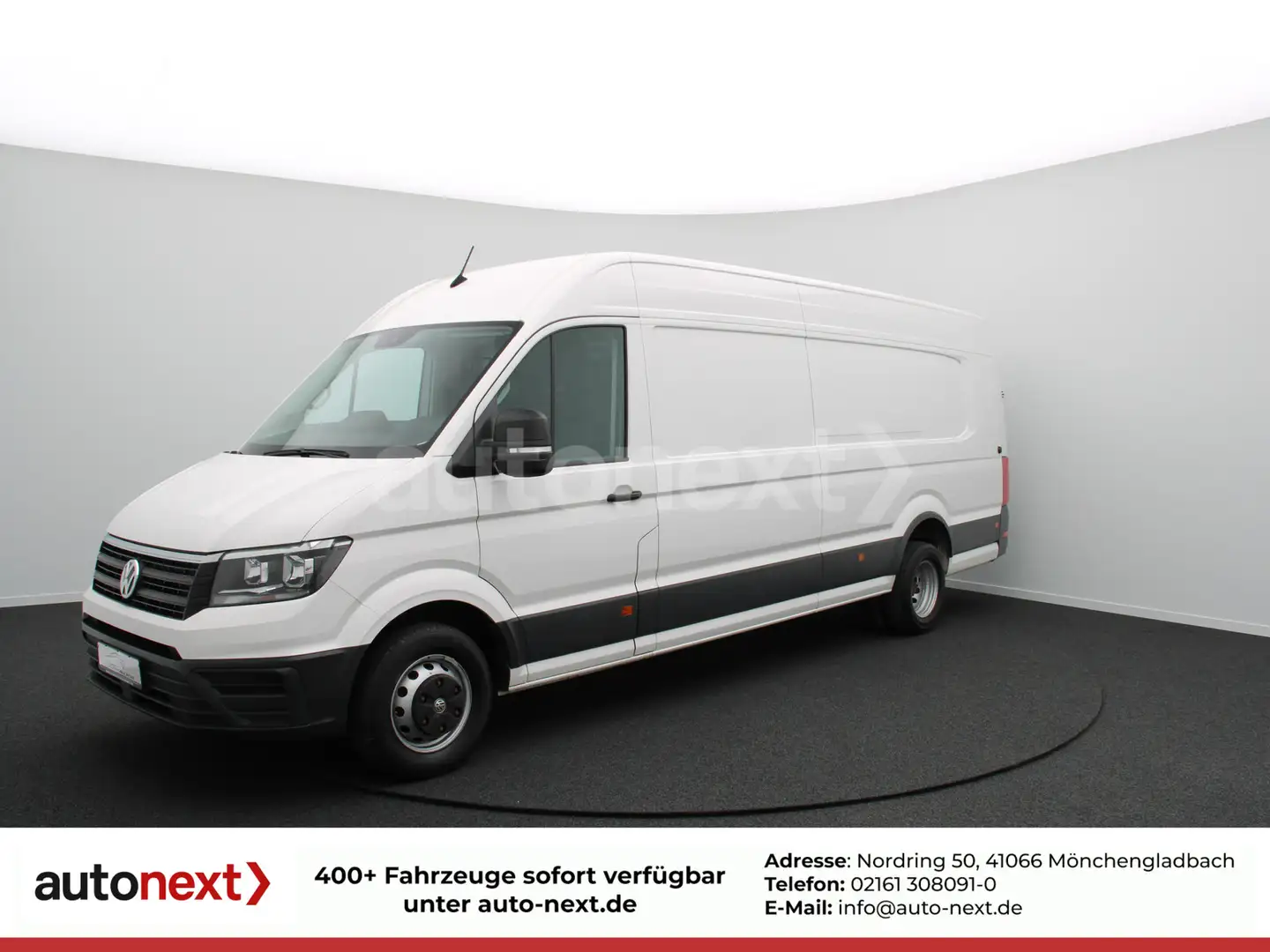 Volkswagen Crafter 50 DSG *MAXI EXTRALANG* AHK 3,5t Weiß - 1