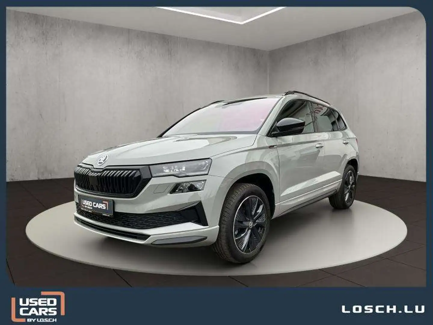 Skoda Karoq Sportline+DSG+4x4+AHK Gris - 1