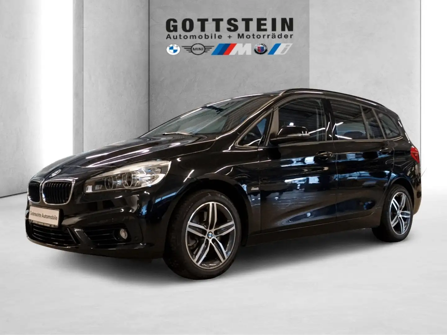 BMW 220 i 5. Türer / Gran Tourer / Aut. / Sport Line Schwarz - 1