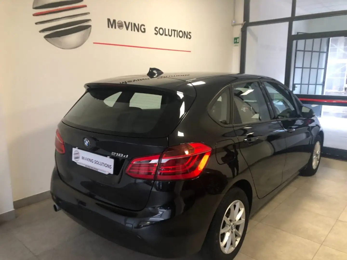 BMW 218 D ACTIVE TOURER ADVANTAGE SOLO 73 MILA KM!!! Nero - 2