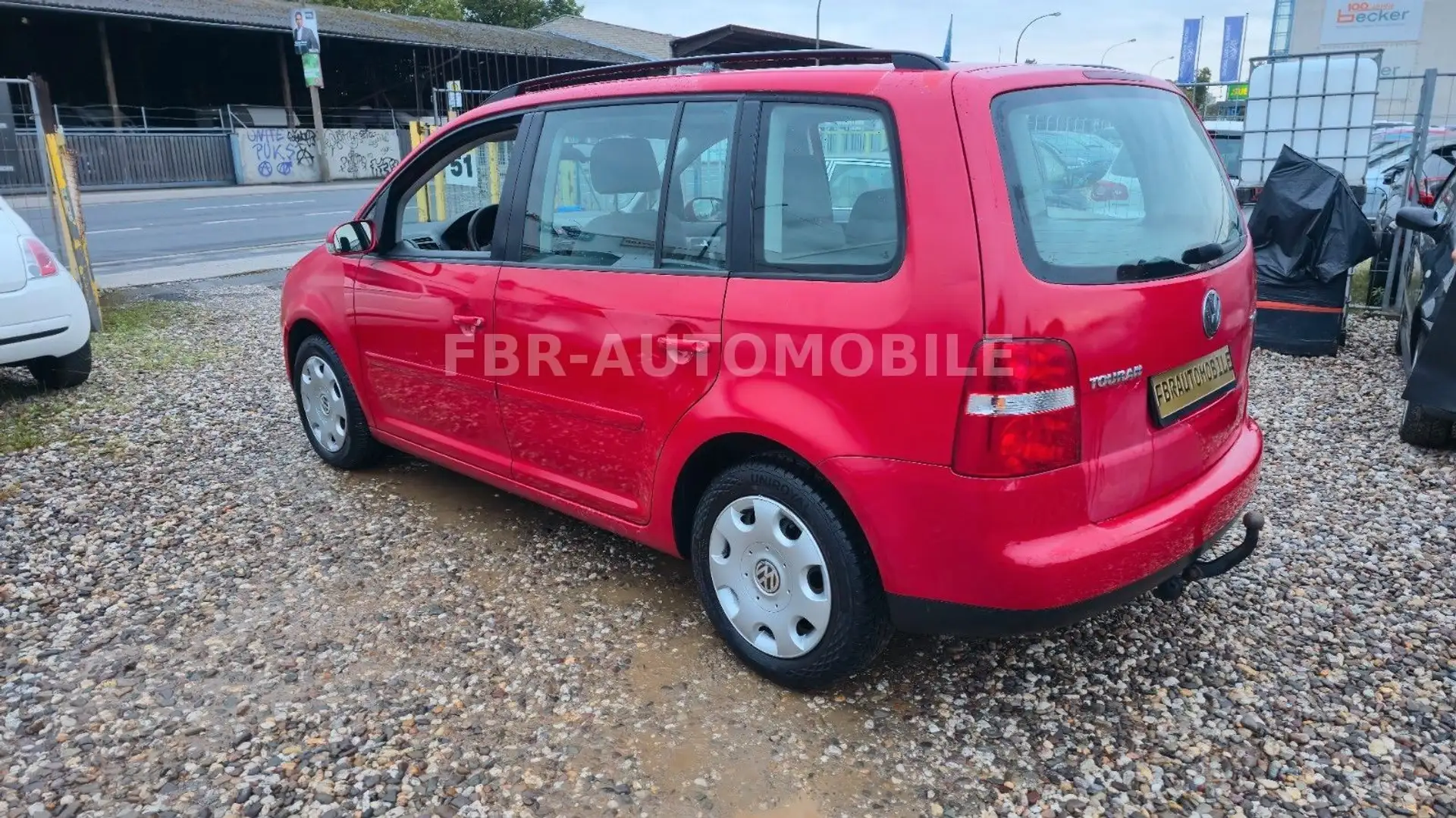 Volkswagen Touran Trendline-1.6 FSI /Automatikgetriebe Rot - 2