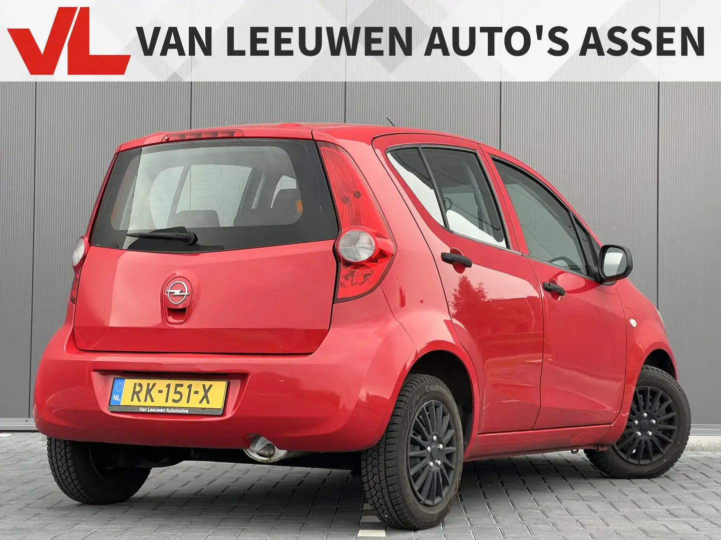 Opel Agila 1.0 Selection | Nieuw binnen | Nette auto | 5 Deur Rood - 2
