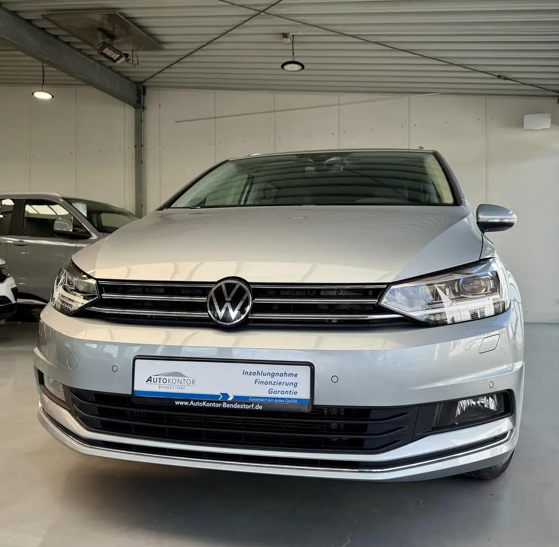 Volkswagen Touran Highline TDI Autom., *LED *7-Sitzer *ACC *Navi Grijs - 1