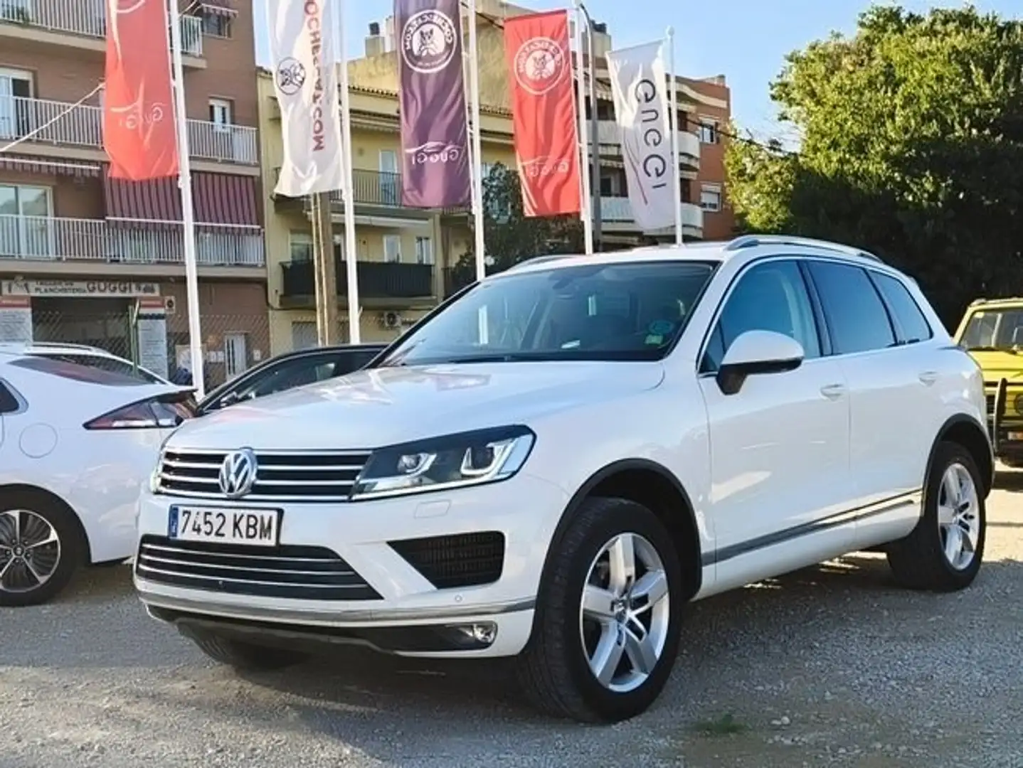 Volkswagen Touareg 3.0TDI V6 BMT TerrainTech Premium 193kW Tip. Blanco - 1