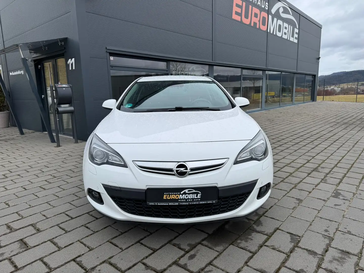 Opel Astra GTC 1.4 Turbo*Bi-Xenon*Design-Paket*Komfort-Paket* Blanco - 2