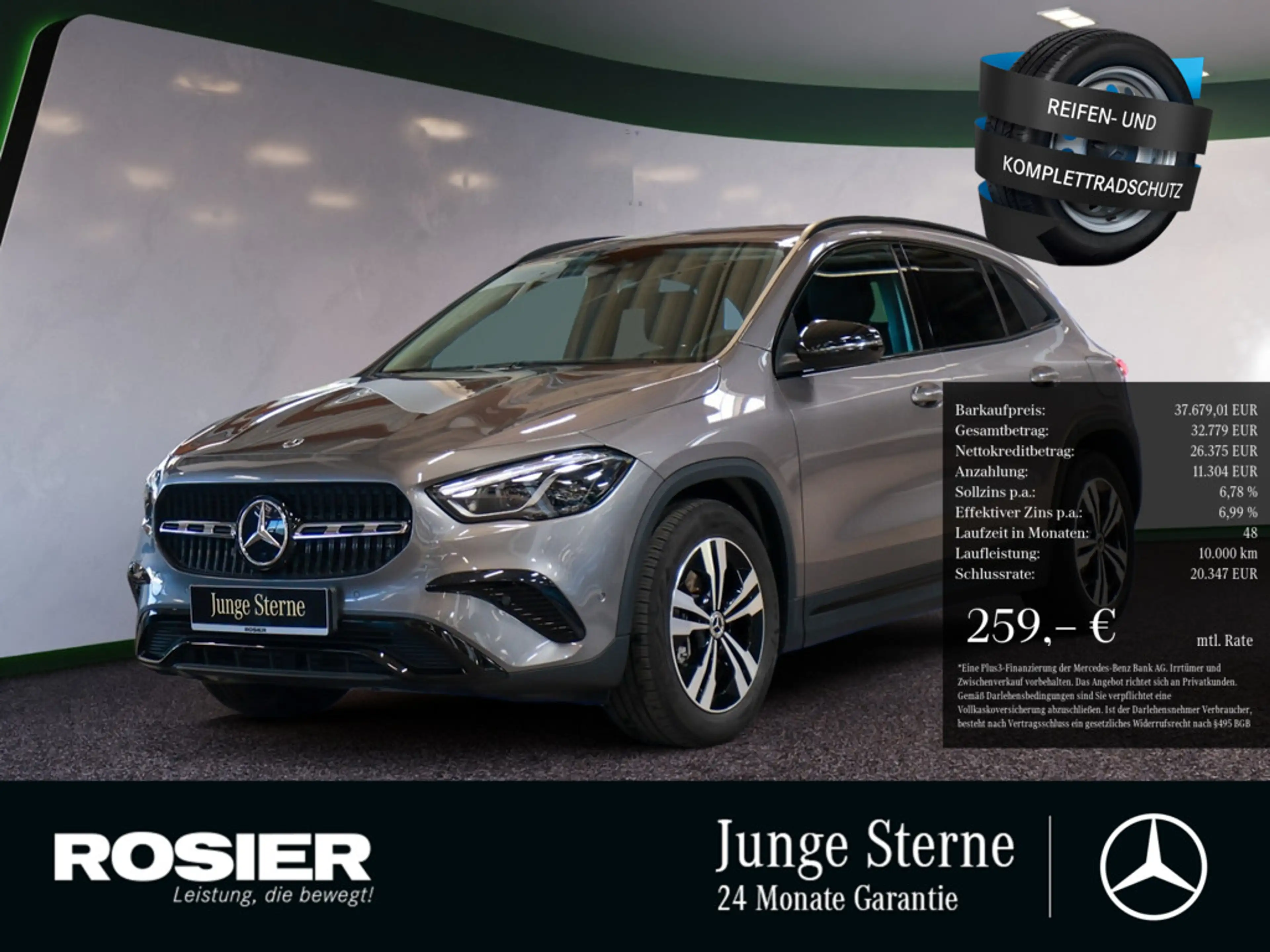 Mercedes-Benz GLA 220 4M Progressive Advanced+ NIGHT LED BT