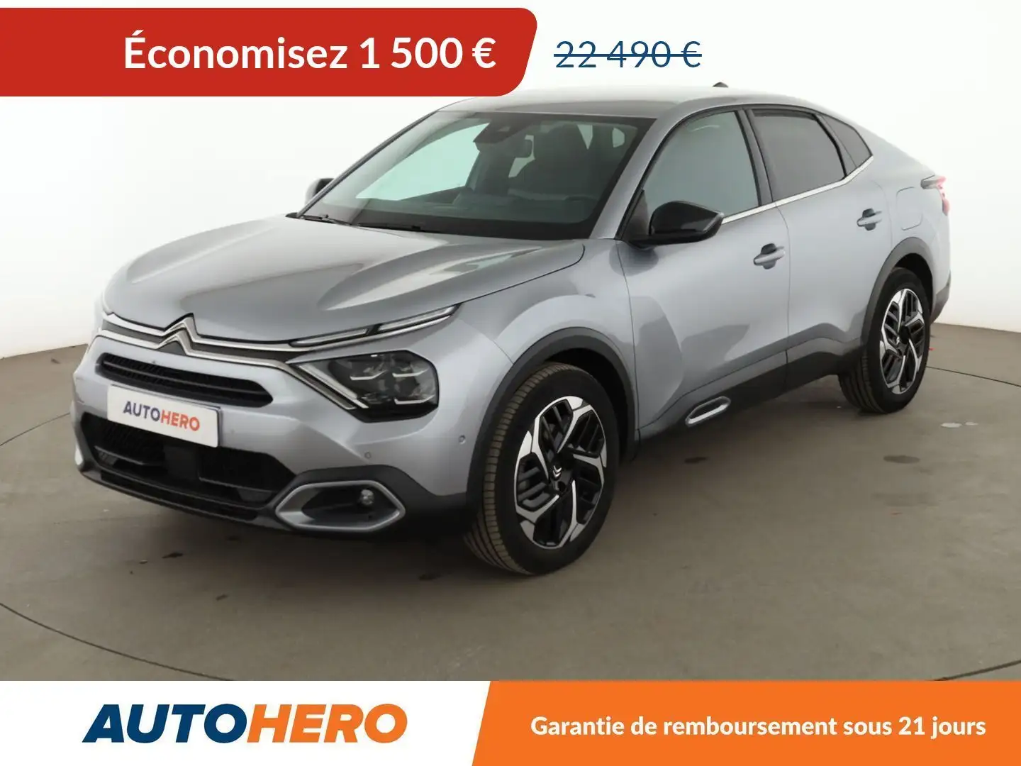 Citroen C4 X 1.5 Blue-HDi Shine EAT8 Gris - 1
