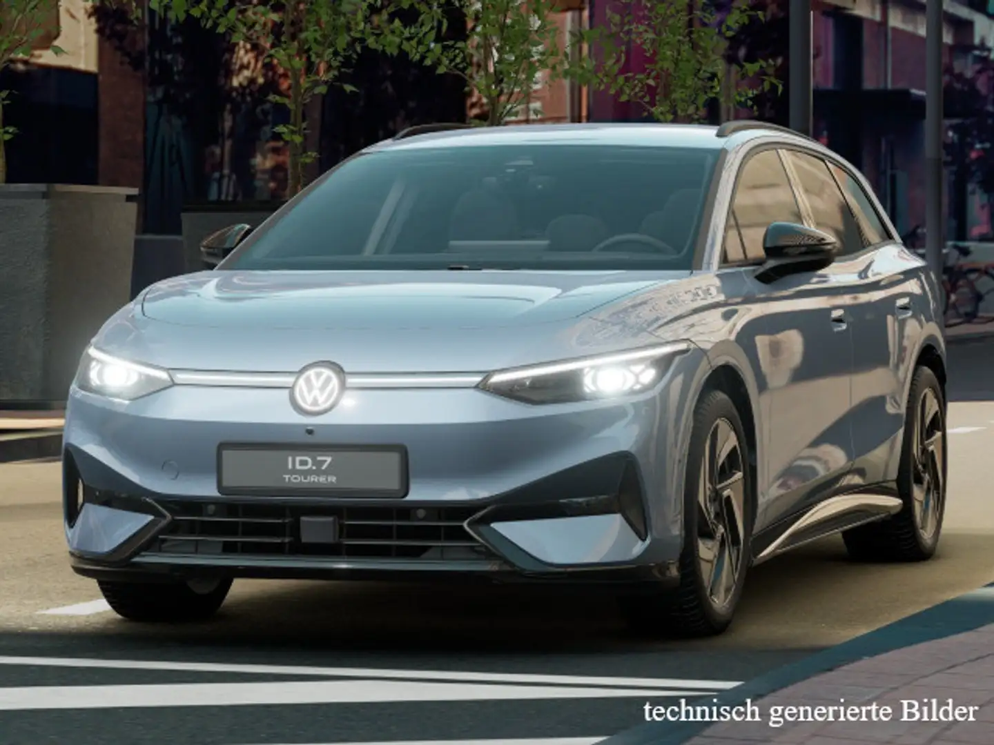 Volkswagen ID.7 Tourer Pro Blau - 2