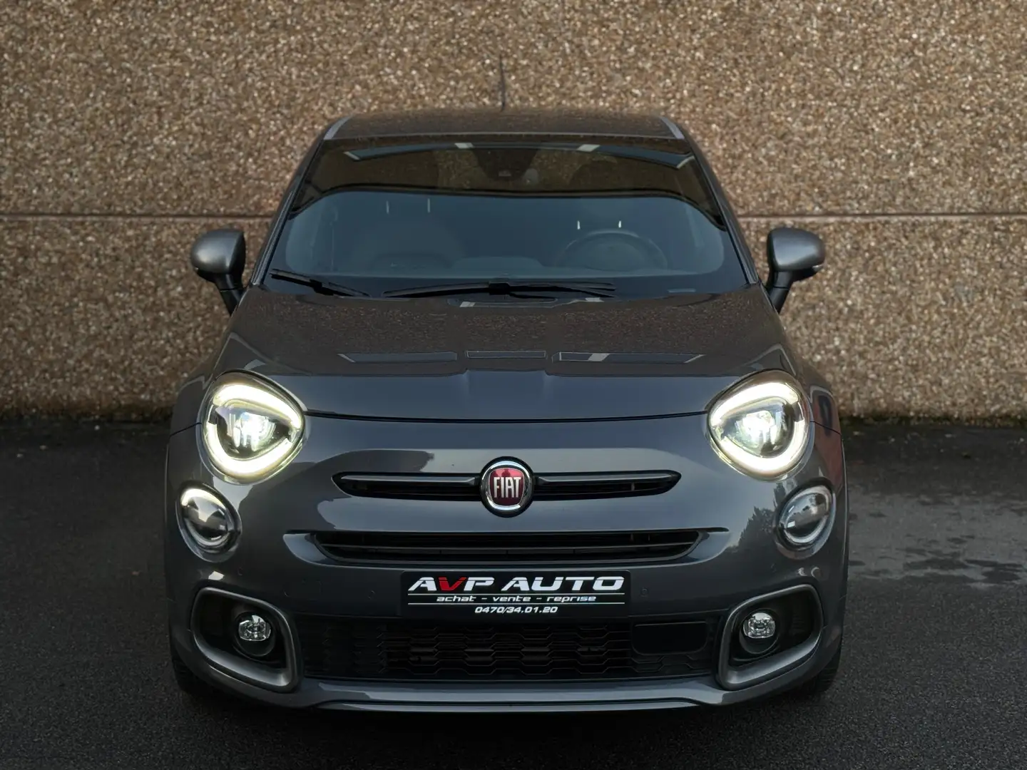 Fiat 500X 500X 1.3 Sport/Caméro/Airco/Gps/Garantie12mois Gris - 2