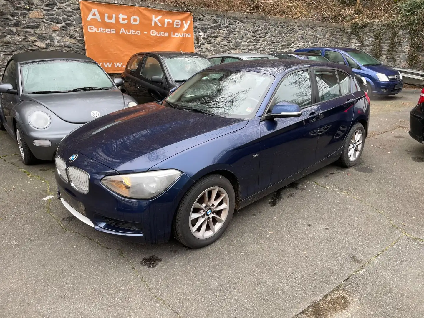 BMW 118 i | 2.HAND | 76000 KM | BEULEN + KRATZER Azul - 1