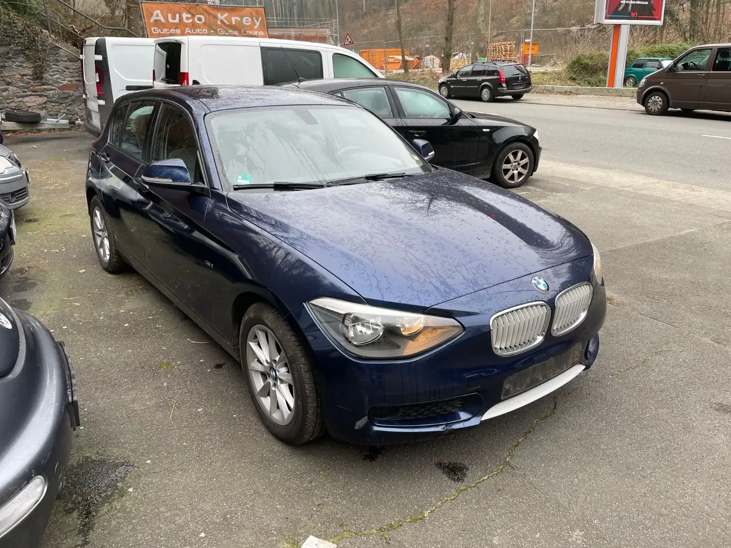 BMW 118 i | 2.HAND | 76000 KM | BEULEN + KRATZER Azul - 2