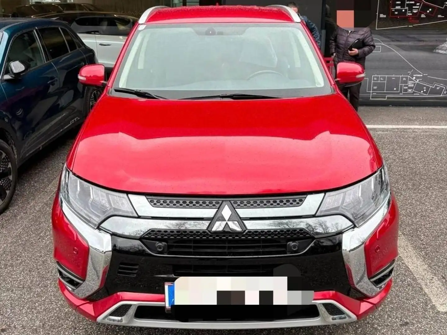 Mitsubishi Outlander Outlander 2,4 PHEV Business Connect Business Connect Rot - 1