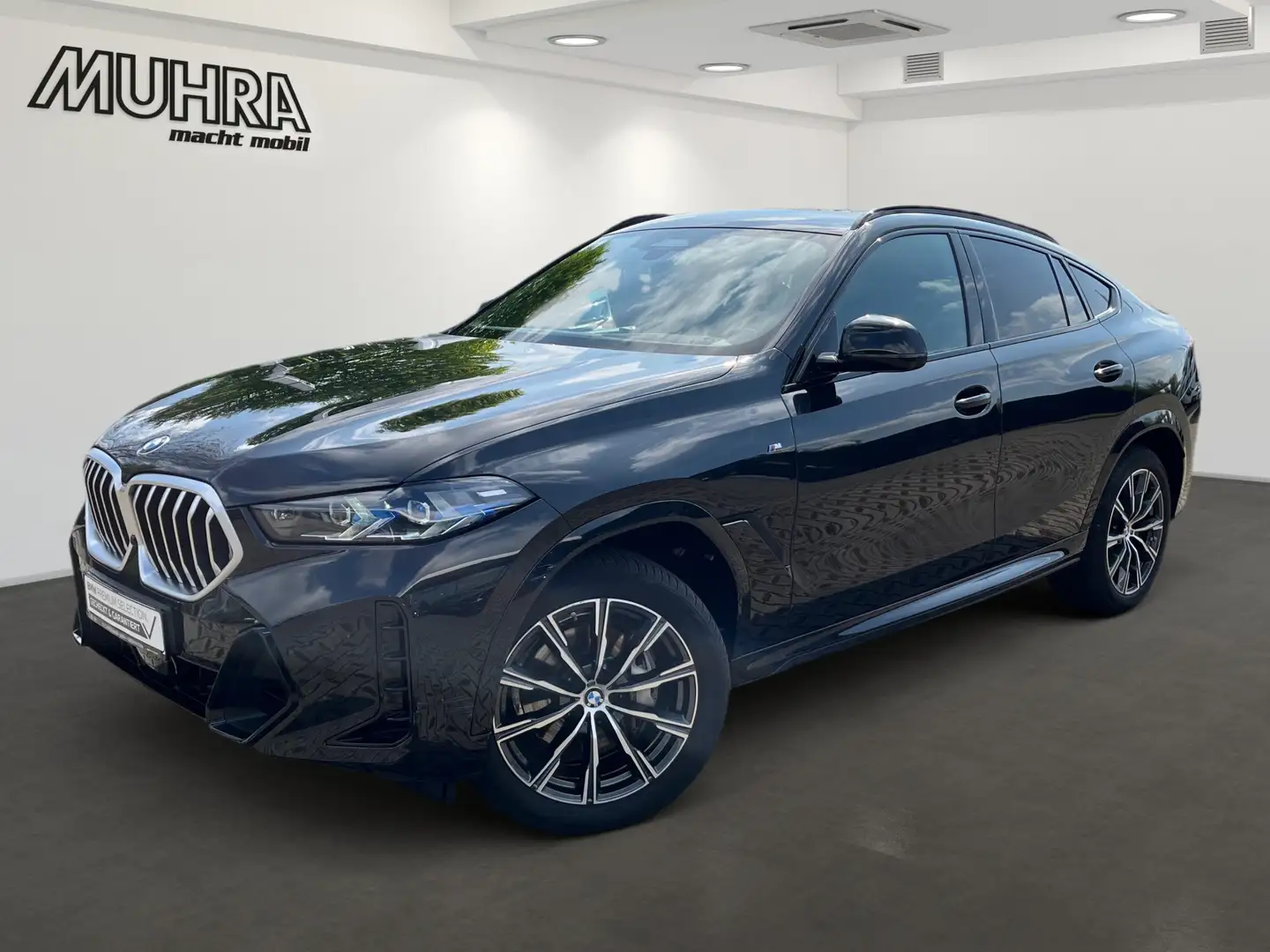 BMW X6 M X6 xDrive40i M Sport 2-Achs-Luftfd. Pano Sky AHK Noir - 2