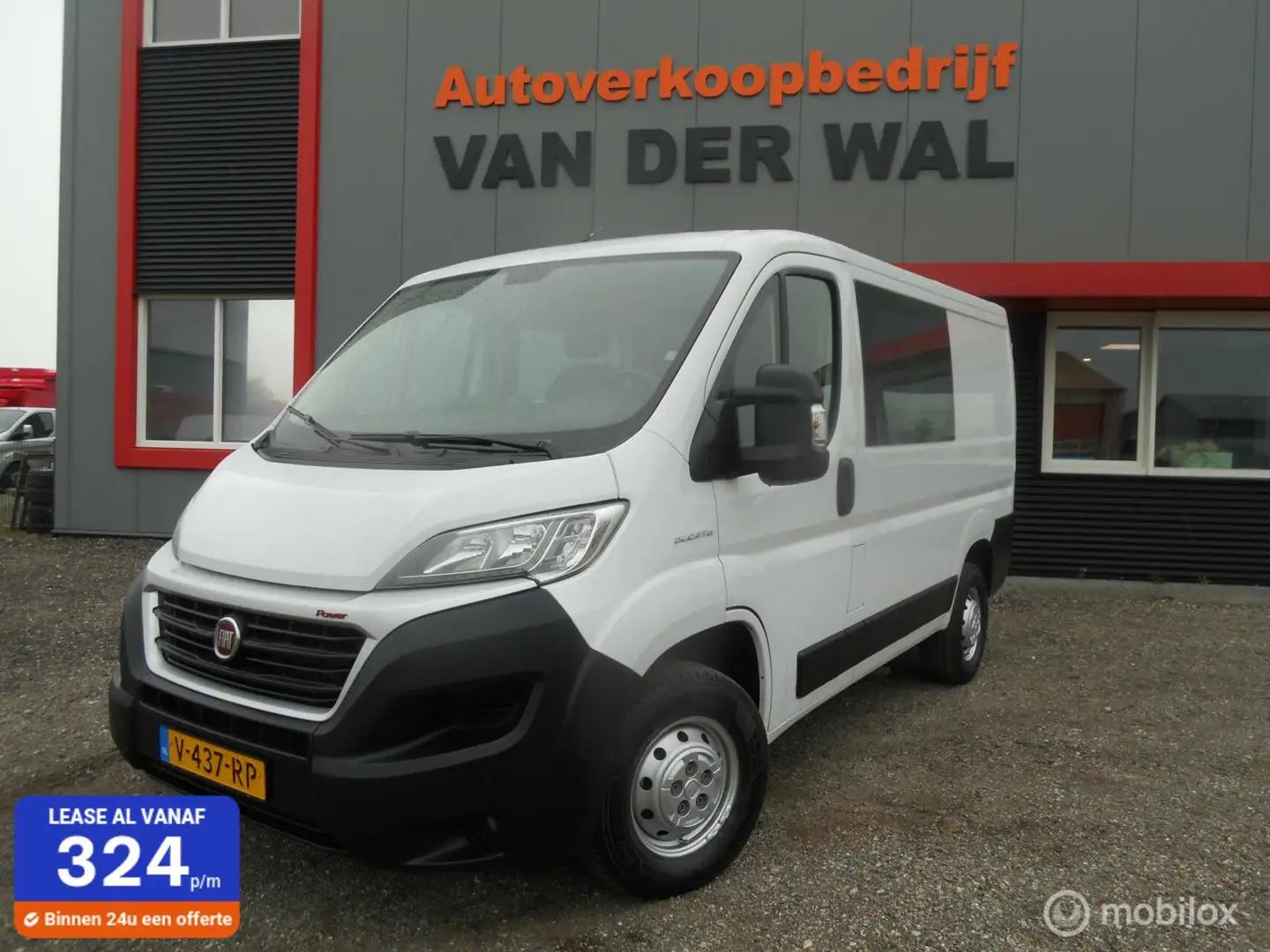 Fiat Ducato bestel 35H 2.3 MultiJet L1H1/DC /AUTOMAAT Wit - 1