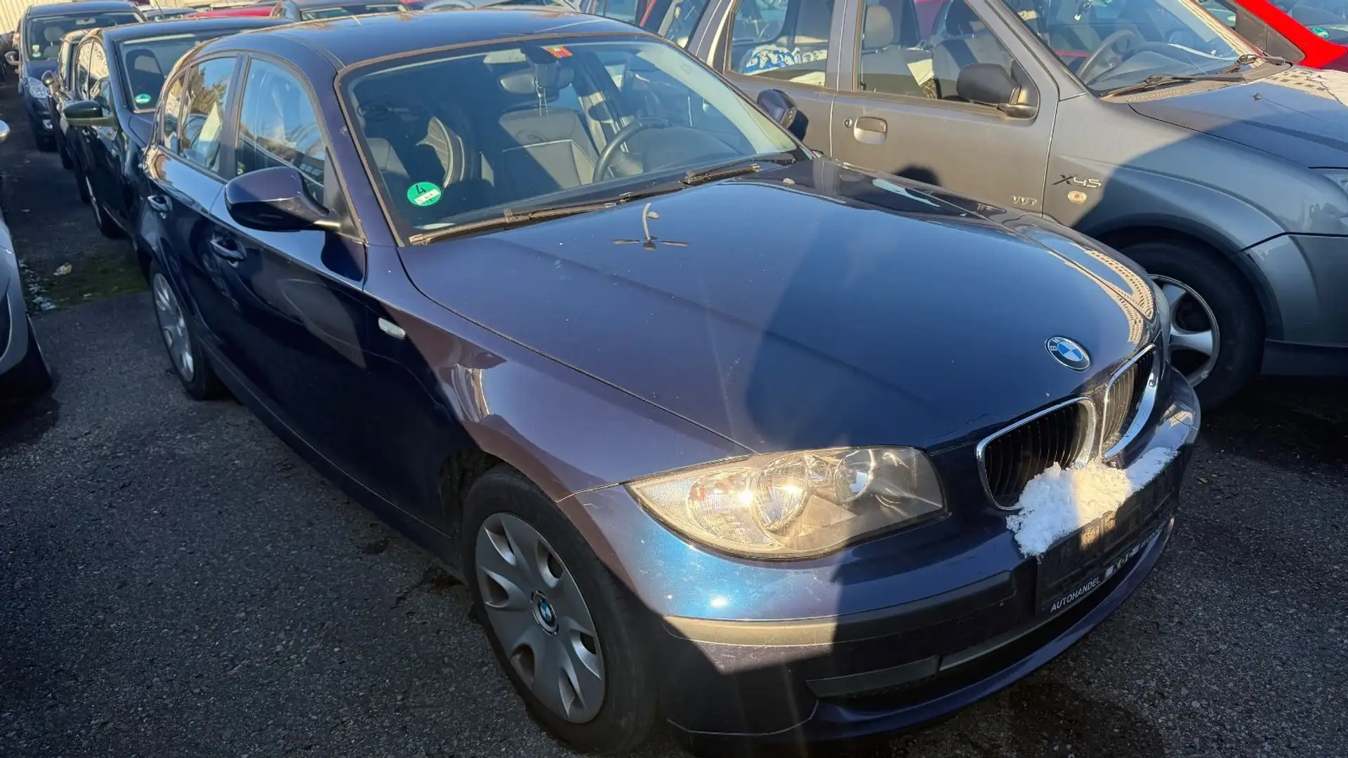 BMW 118 1 Limousine 118d, AHK, 152.000 KM, Klima Blau - 1