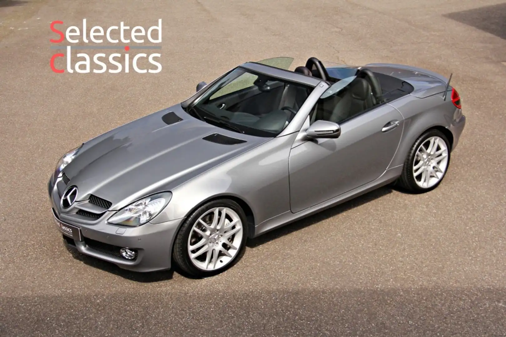 Mercedes-Benz SLK 350 Sport Ed / Top staat / 100% Historie / Perfect Grijs - 1