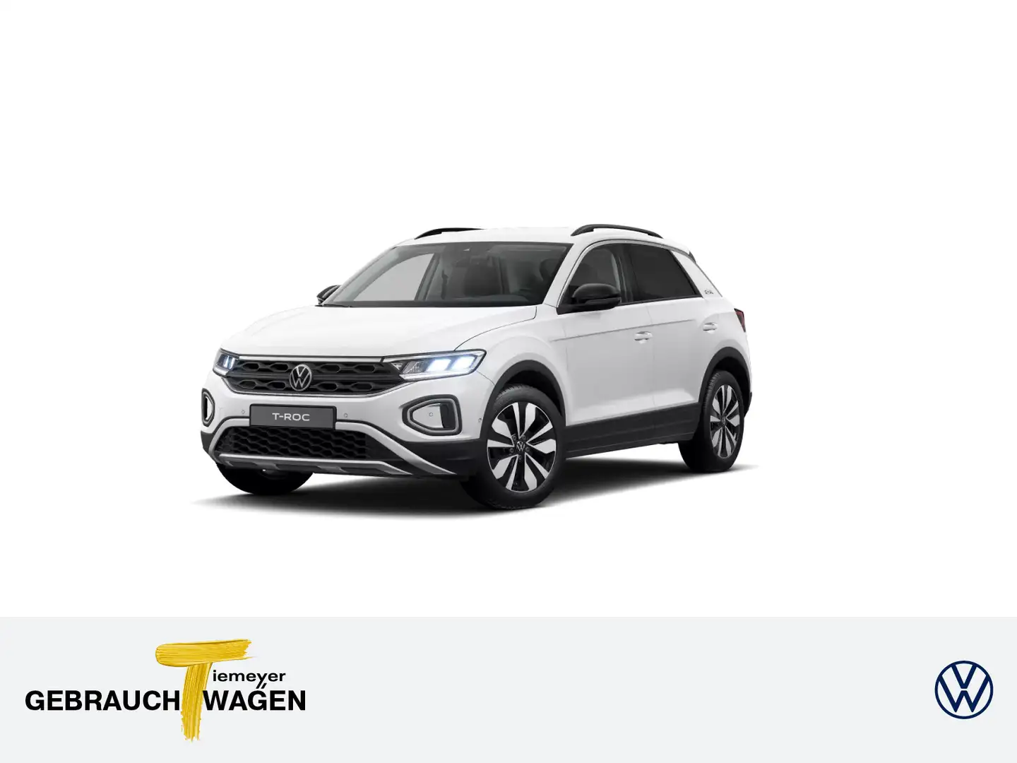 Volkswagen T-Roc 1.0 TSI GOAL NAVI ASSIST APP-CON PRIVACY Weiß - 1