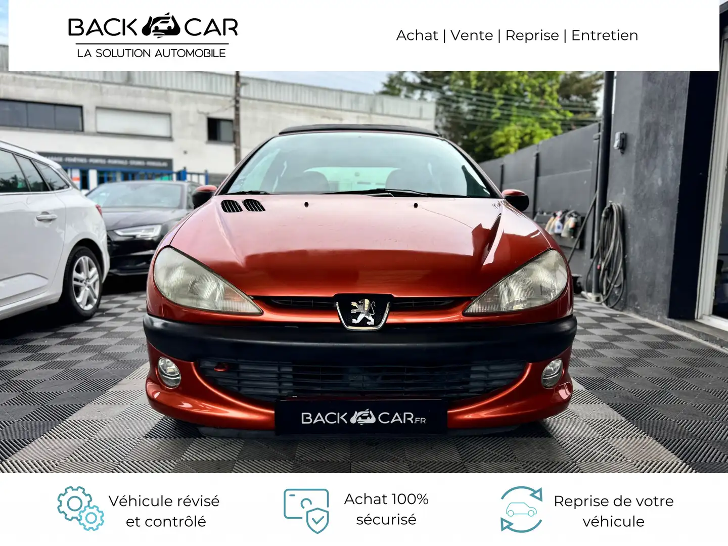 Peugeot 206 1.6i XS - DISTRIBUTION OK Orange - 2