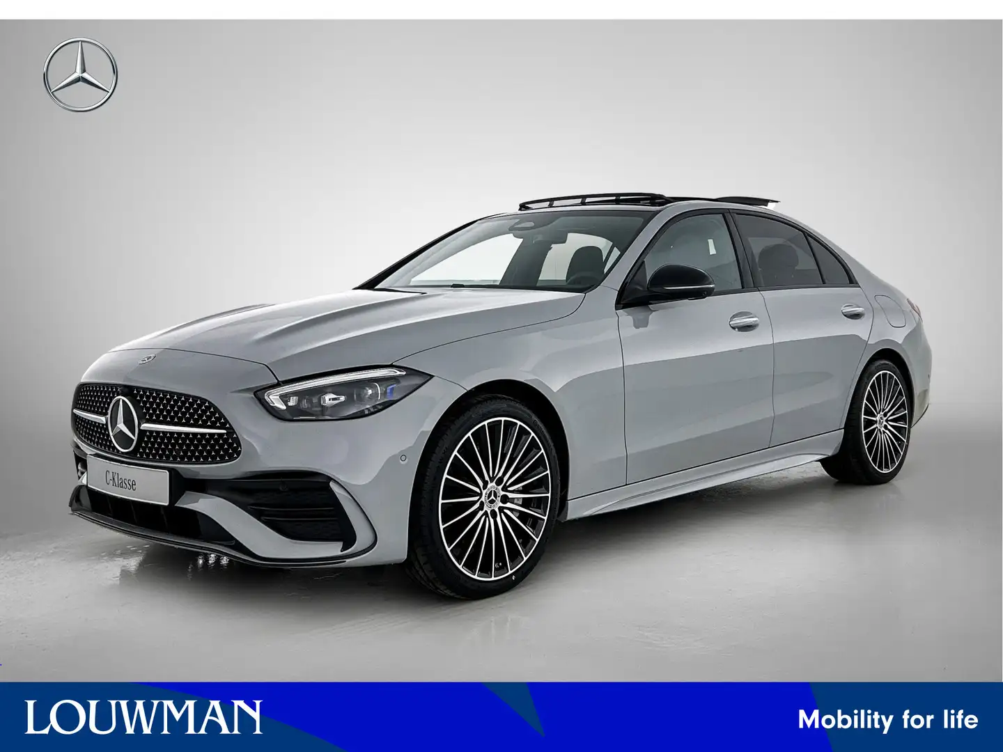 Mercedes-Benz C 300 e Business Solution AMG | Premium Plus pakket | T Grau - 1