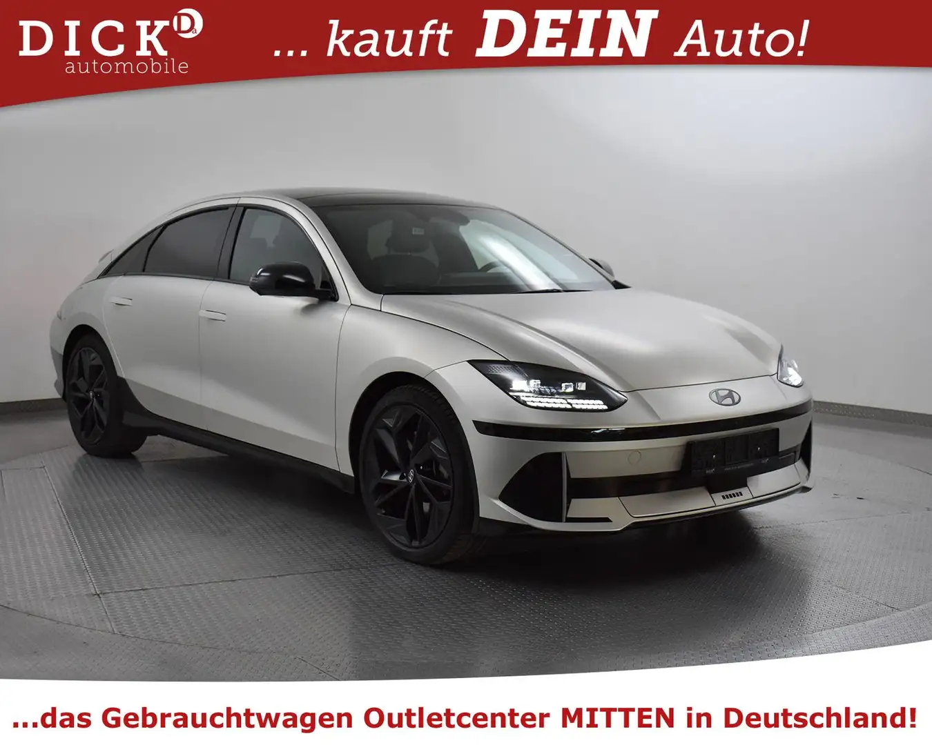 Hyundai IONIQ 6 Ioniq 6 First Edit 4WD PANO+LED+HEAD+WP+KAM+ACC+ Silber - 2