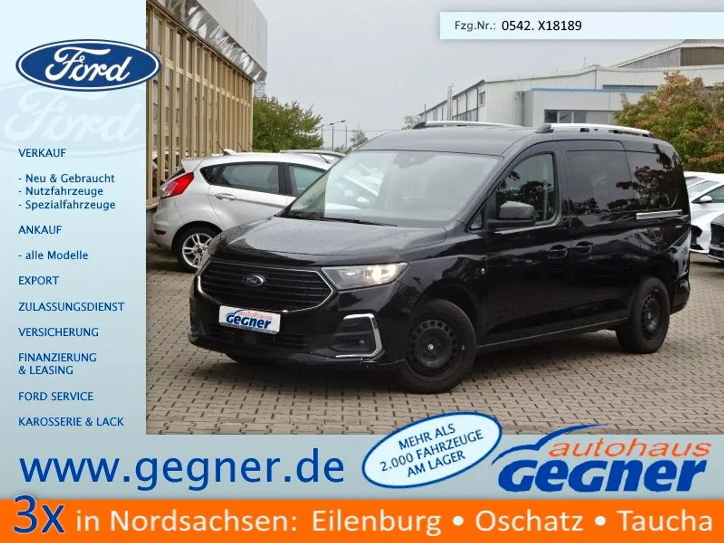 Ford Grand Tourneo Connect 122PS Titanium 7-Sitze Schwarz - 1