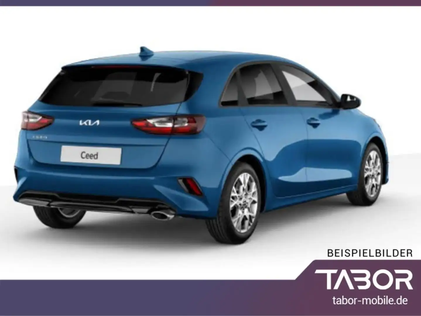 Kia Ceed / cee'd T-GDI 140 LED Klimaaut Nav SHZ Totwinkel LM Blau - 2