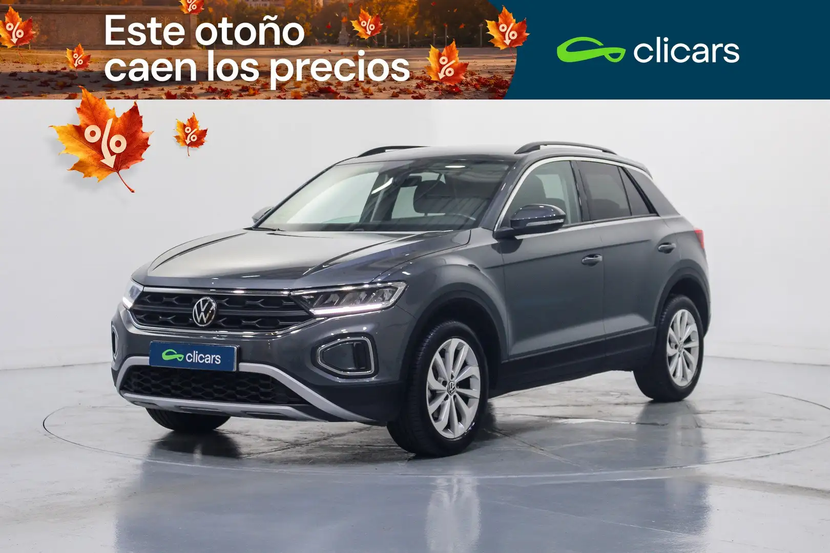 Volkswagen T-Roc 2.0TDI Life 85kW Gris - 1