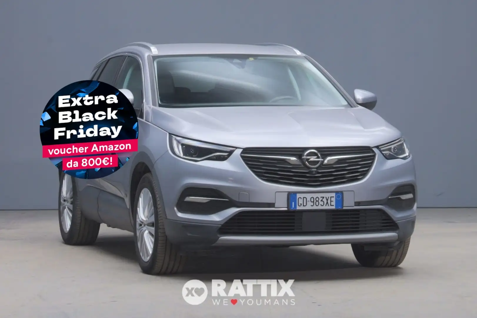 Opel Grandland X 1.6 Phev Business Elegance Auto Grigio - 1