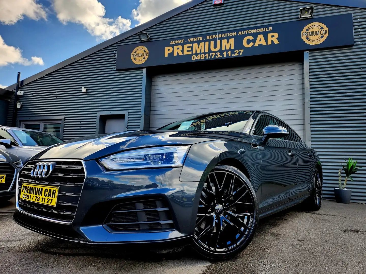 Audi A5 Sportback 35 TFSI Sport S tronic (EU6d-TEMP) Grijs - 1