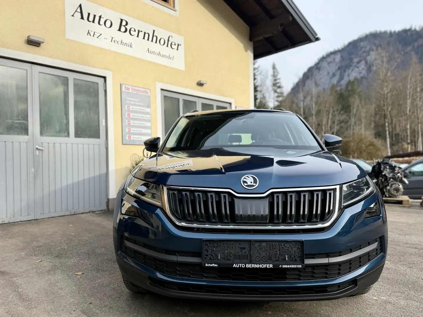 Skoda Kodiaq Ambition 7 Sitzer Navi PDC MFL Blau - 2