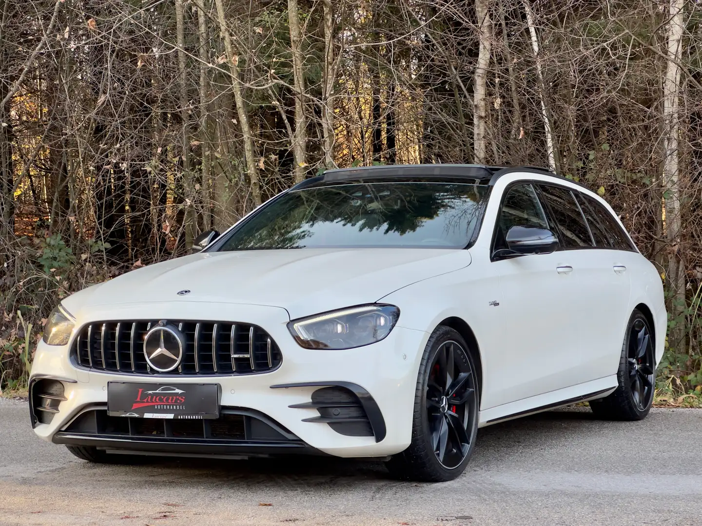 Mercedes-Benz E 53 AMG 4Matic+*VOLL*PREMIUM+*DESIGNO*PERFSITZ*DYN+*LP135K Weiß - 1