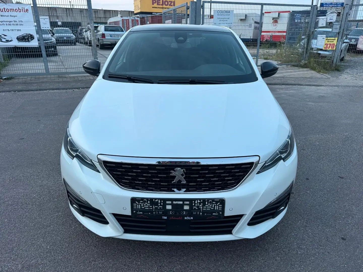 Peugeot 308 BlueHDi 130 EAT8 GT Panorama/Kamera Blanc - 1