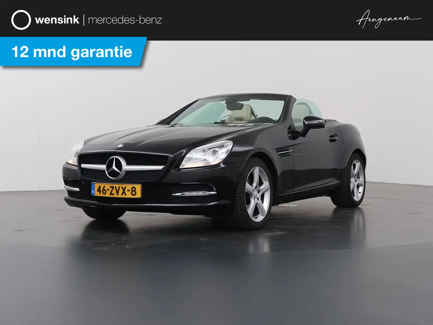 Mercedes-Benz SLK 200 | Navigatie | Bluetooth | Stoelverwarming | Cruise Zwart - 1