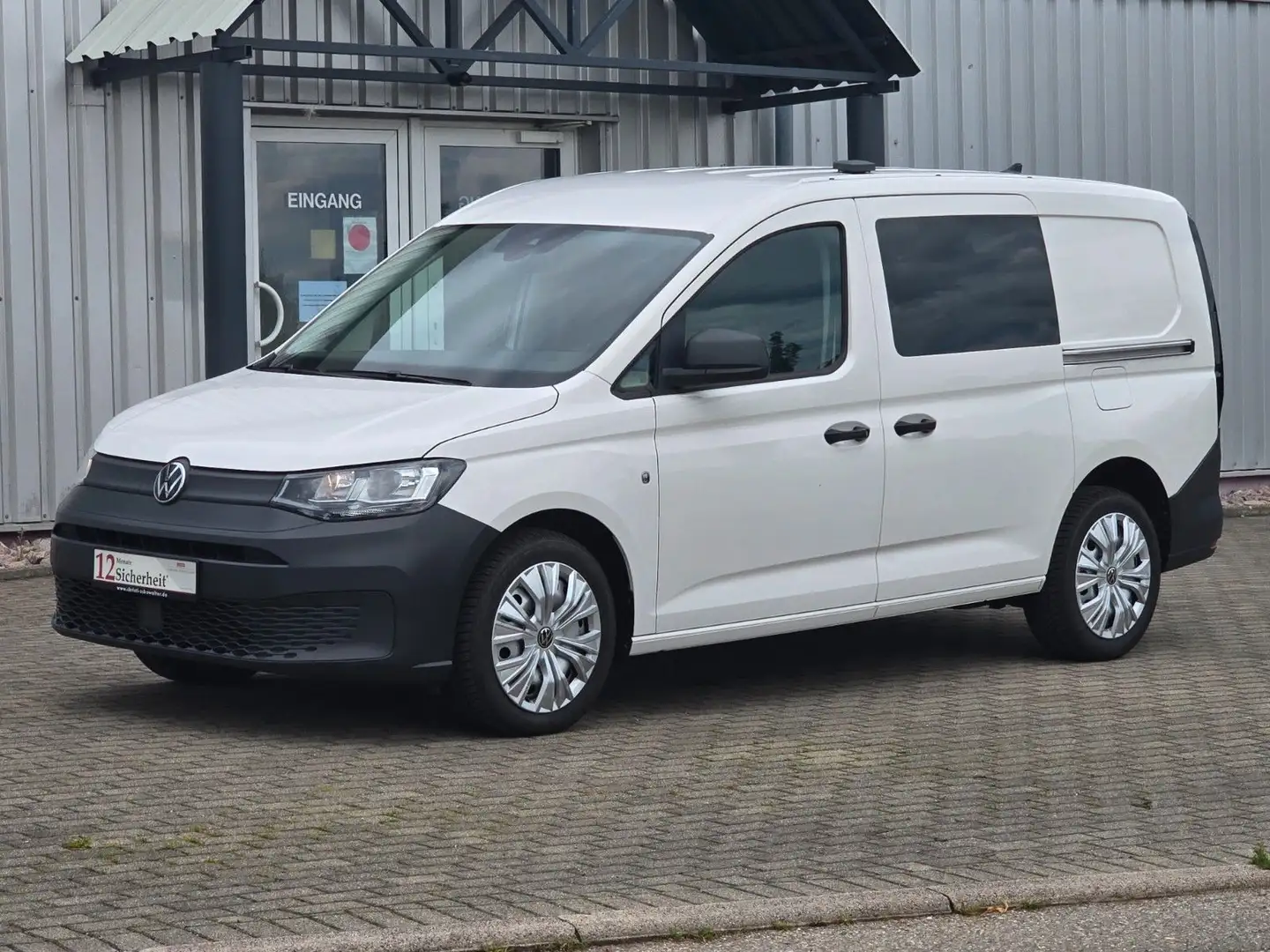 Volkswagen Caddy Cargo EcoProfi Maxi/2xSCHIEBETÜR VERGLAST Blanc - 1