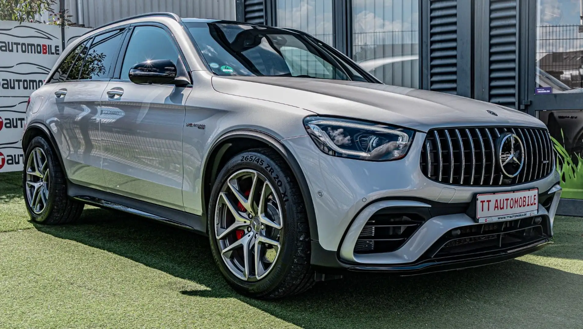 Mercedes-Benz GLC 63 AMG GLC 63S AMG 4Matic|LED|PANO|BURMESTER|360°|VOLL* Argent - 1