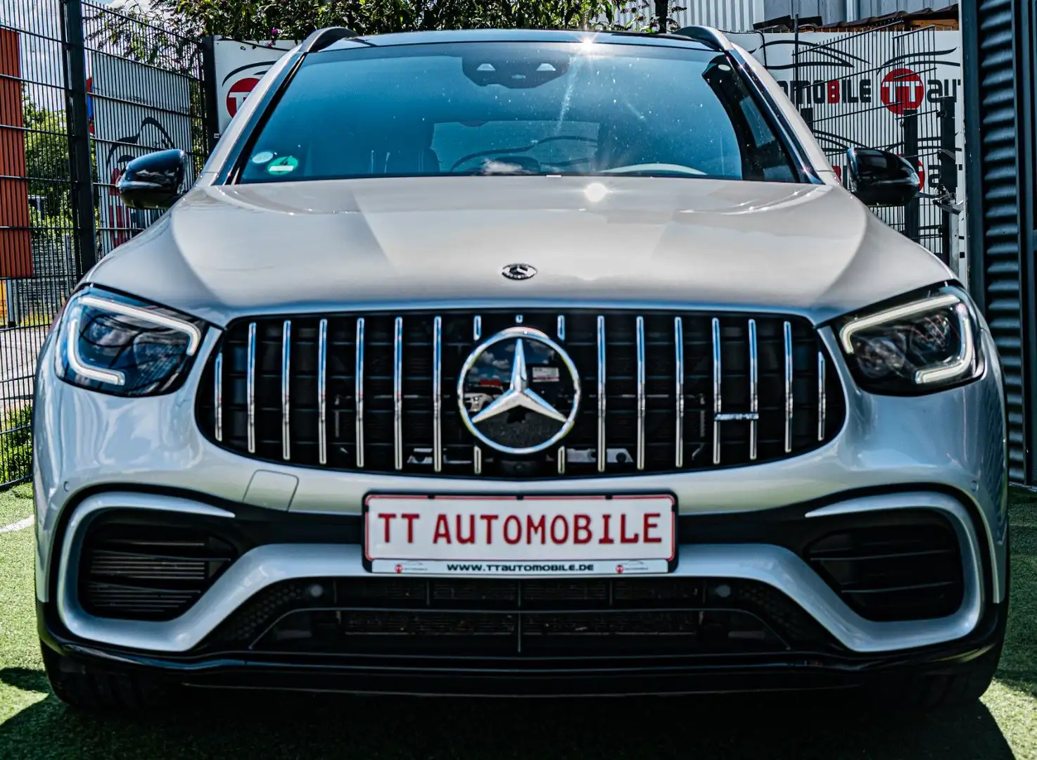 Mercedes-Benz GLC 63 AMG GLC 63S AMG 4Matic|LED|PANO|BURMESTER|360°|VOLL* Argent - 2