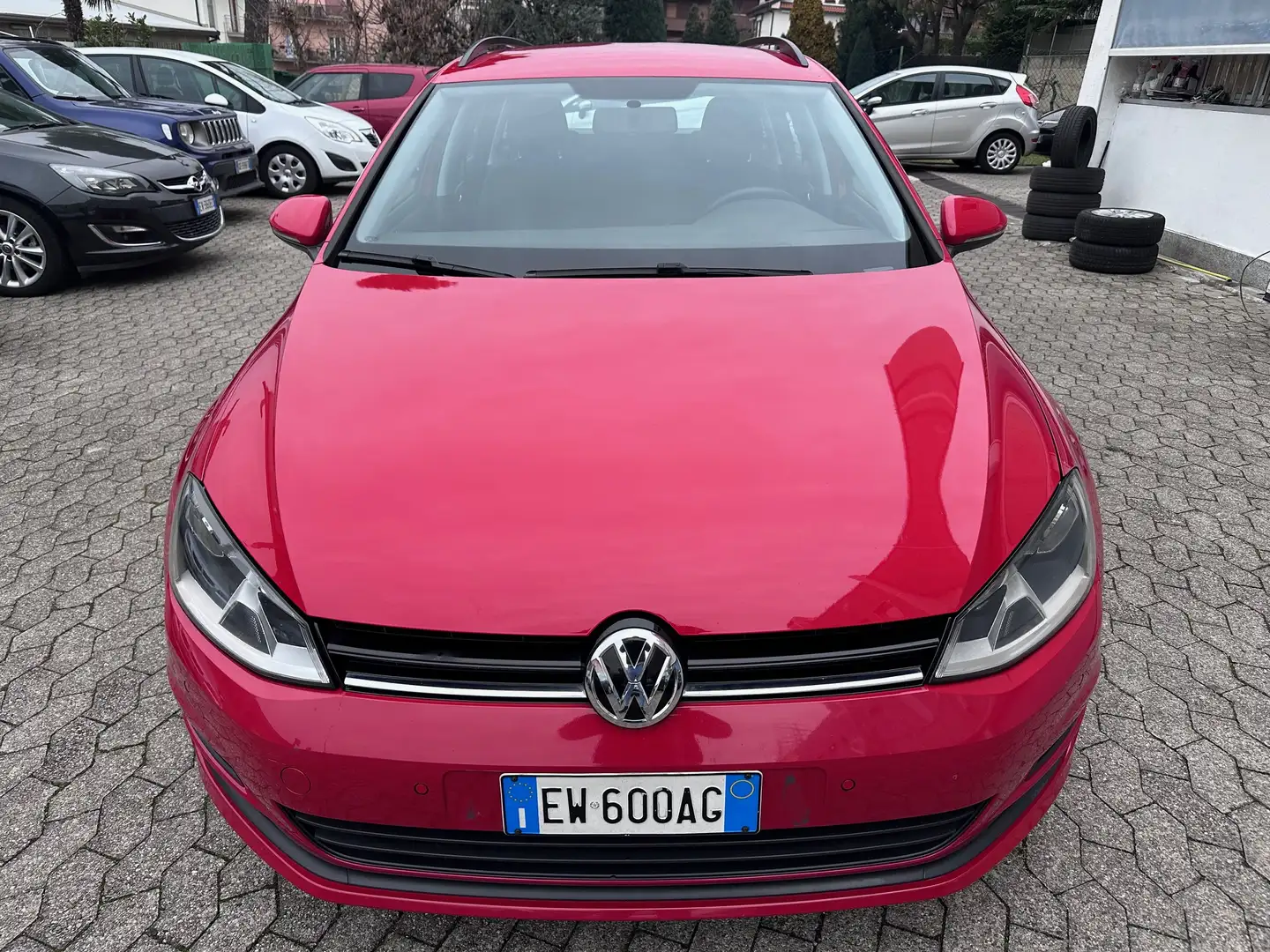 Volkswagen Golf Variant 1.6 TDI Comfortline 110CV*EURO6 Rot - 2