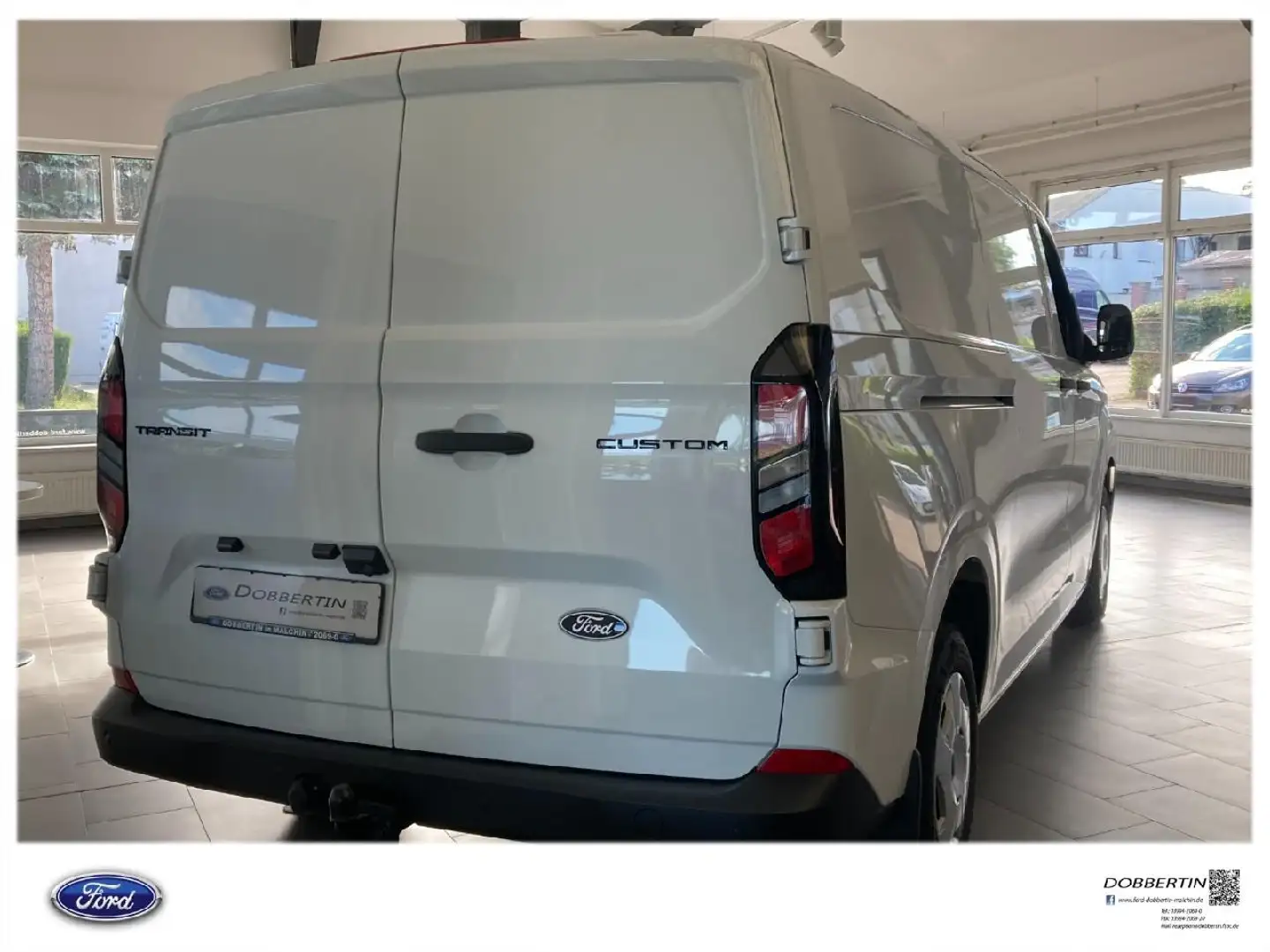 Ford Transit Custom 300 L2 Trend FWD Blanc - 2