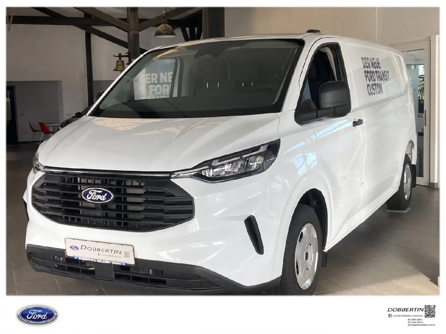 Ford Transit Custom 300 L2 Trend FWD Blanc - 1