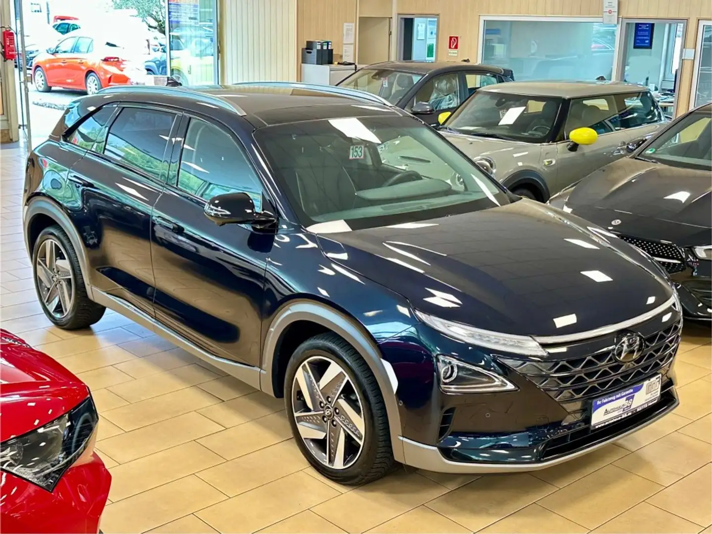 Hyundai NEXO Premium*ACC*Navi*LED*Pano*Leder*360°Cam Kék - 1